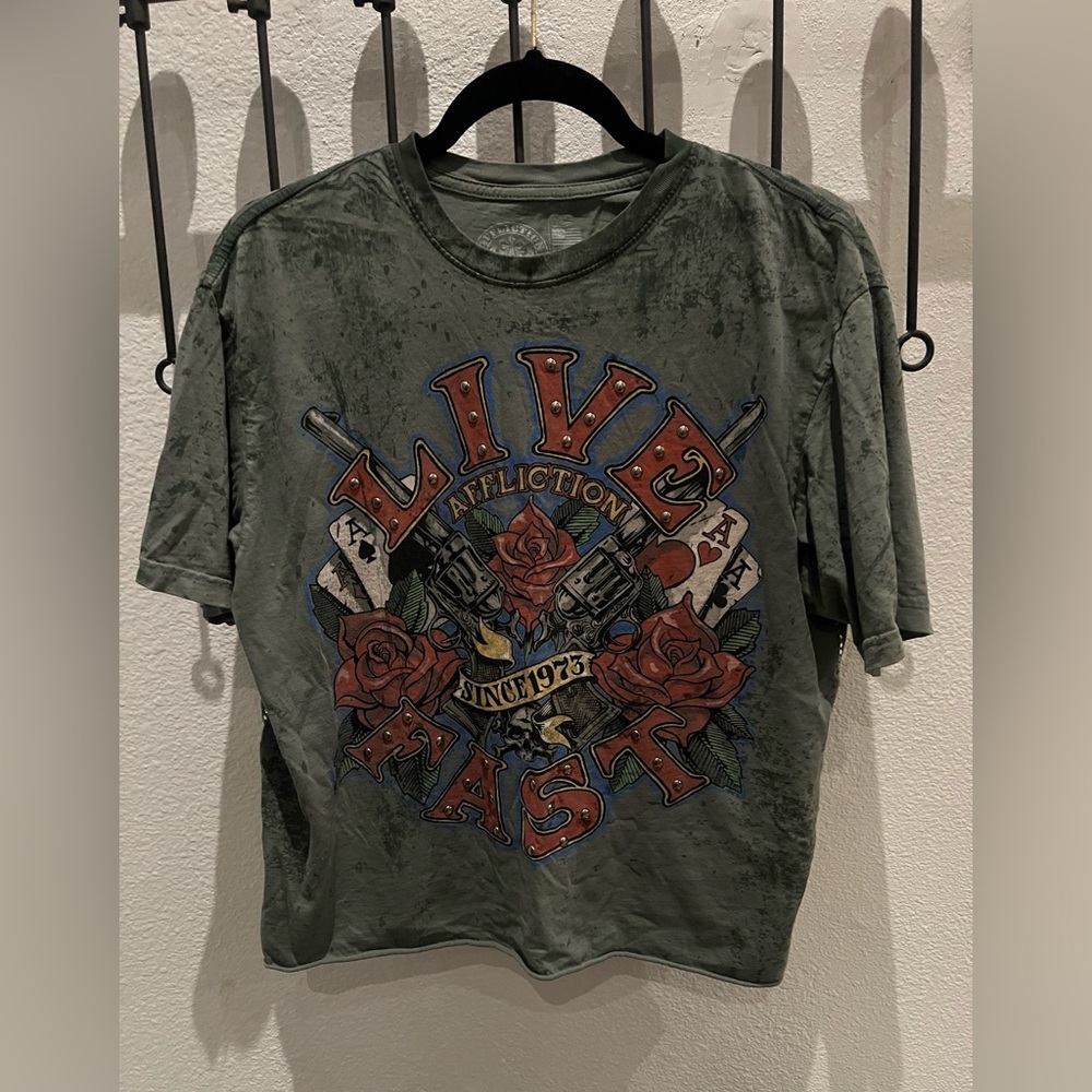 Affliction brand tea for ladies